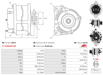 AS-PL A2013 EAN: 5901259403084.