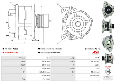 AS-PL A2029 EAN: 5901259403275.