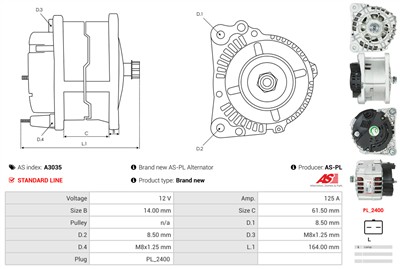 AS-PL A3035 EAN: 5901259403831.