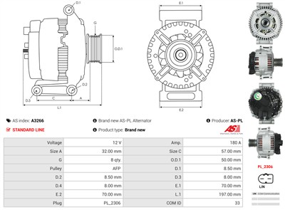 AS-PL A3266 EAN: 5902129004868.