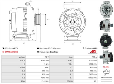 AS-PL A3279 EAN: 5902129018902.