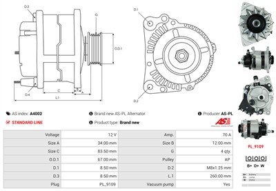 AS-PL A4002 EAN: 5901259404814.