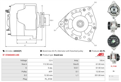 AS-PL A4042(P) EAN: 5901259465358.