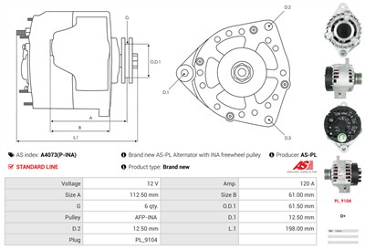 AS-PL A4073(P-INA) EAN: 5901259453867.