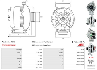 AS-PL A5029 EAN: 5901259406139.