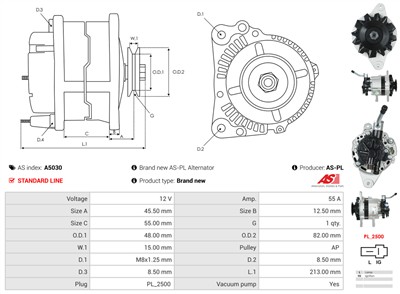 AS-PL A5030 EAN: 5901259406146.