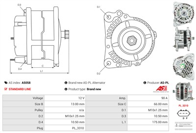 AS-PL A5058 EAN: 5901259468892.