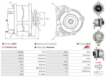 AS-PL A5167 EAN: 5902129004370.