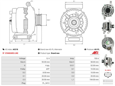 AS-PL A5218 EAN: 5902129007296.