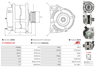 AS-PL A5295 EAN: 5902129012368.