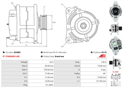 AS-PL A5388S EAN: 5902129131359.