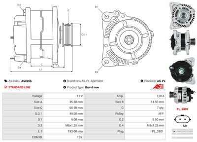 AS-PL A5490S EAN: 5902129179511.