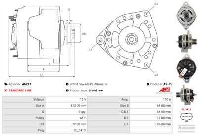 AS-PL A6217 EAN: 5901259494280.