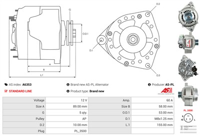 AS-PL A6353 EAN: 5902129020288.