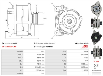 AS-PL A9449S EAN: 5902129214502.