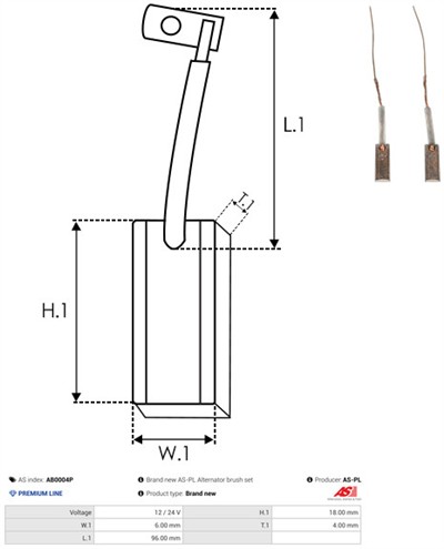 AS-PL AB0004P EAN: 5902129150343.
