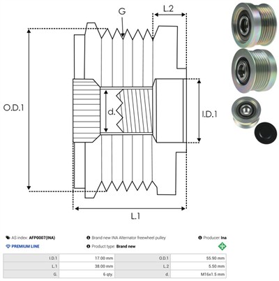 AS-PL AFP0007(INA) EAN: 5901259442649.