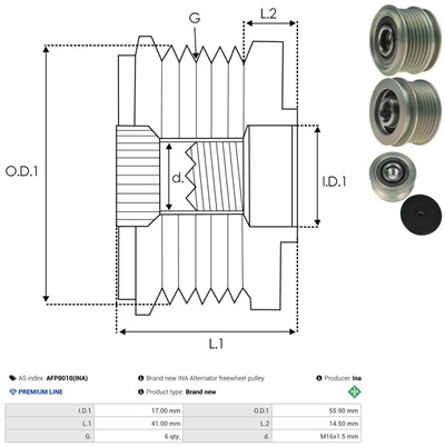 AS-PL AFP0010(INA) EAN: 5901259408638.