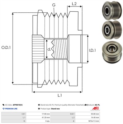 AS-PL AFP0010(V) EAN: 5901259478860.