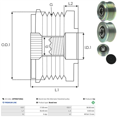 AS-PL AFP0027(INA) EAN: 5902129037804.