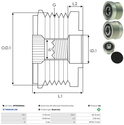 AS-PL AFP0028(INA) EAN: 5902129037798.