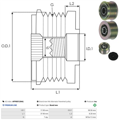 AS-PL AFP0051(INA) EAN: 5901259441864.