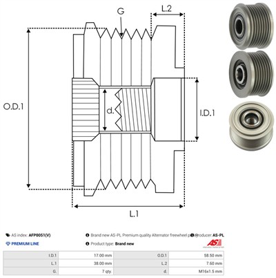 AS-PL AFP0051(V) EAN: 5901259479270.