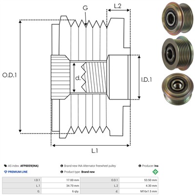 AS-PL AFP0059(INA) EAN: 5901259470741.