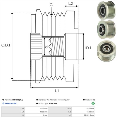 AS-PL AFP1005(INA) EAN: 5901259483413.