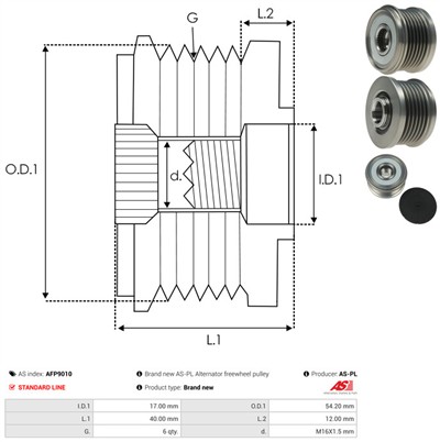 AS-PL AFP9010 EAN: 5901259439274.