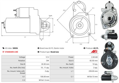 AS-PL S0026 EAN: 5901259418712.