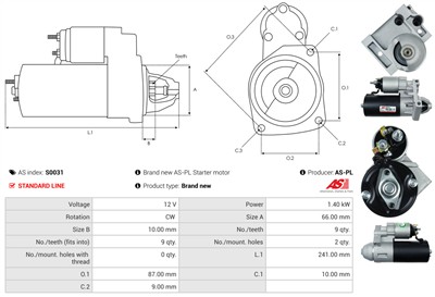 AS-PL S0031 EAN: 5901259418781.
