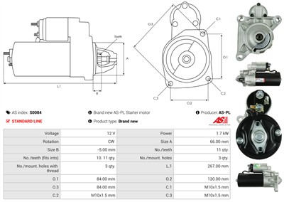 AS-PL S0084 EAN: 5901259419528.