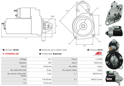 AS-PL S0102 EAN: 5901259419801.