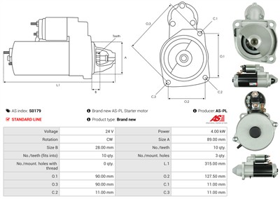 AS-PL S0179 EAN: 5901259420678.