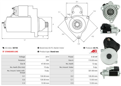 AS-PL S0194 EAN: 5901259420852.
