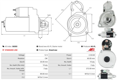 AS-PL S0203 EAN: 5901259420968.