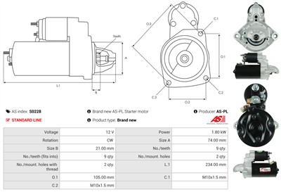 AS-PL S0228 EAN: 5901259436839.