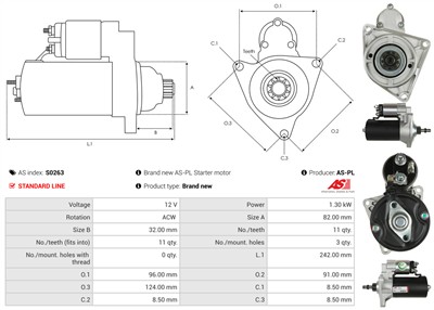 AS-PL S0263 EAN: 5901259447231.