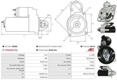 AS-PL S0326 EAN: 5901259467475.