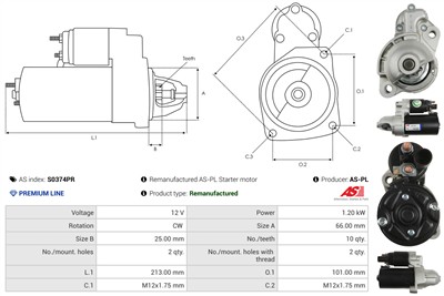AS-PL S0374PR EAN: 5902129155935.