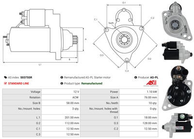 AS-PL S0375SR EAN: 5902129235941.