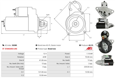 AS-PL S0380 EAN: 5901259468335.