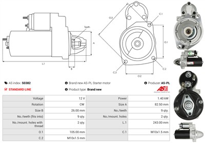 AS-PL S0382 EAN: 5901259468359.