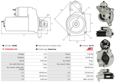 AS-PL S0385 EAN: 5901259468380.
