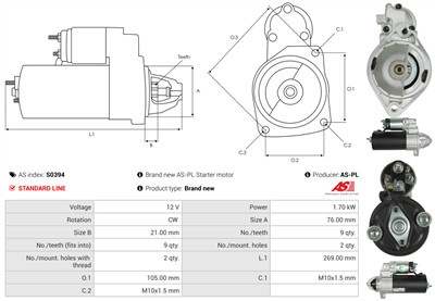 AS-PL S0394 EAN: 5901259468564.