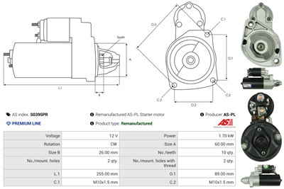 AS-PL S0395PR EAN: 5902129091875.