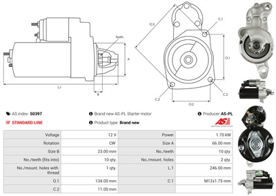 AS-PL S0397 EAN: 5901259468595.