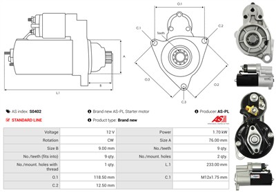 AS-PL S0402 EAN: 5901259468649.