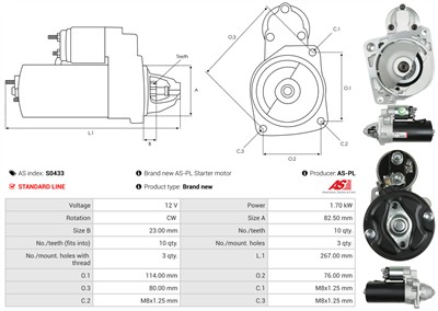 AS-PL S0433 EAN: 5901259473490.